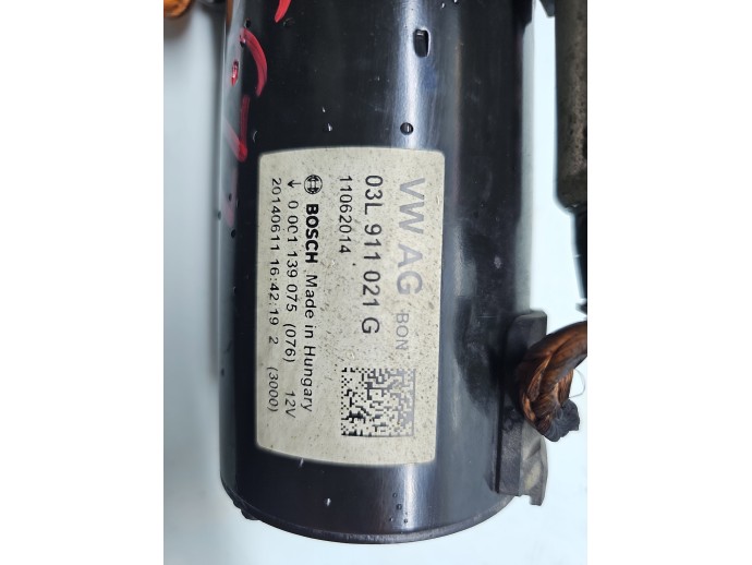 Electromotor AUDI A5 (8T3) [Fabr 2007-2015] 03L911021G 2.0 TDI CGLC130KW / 177CP