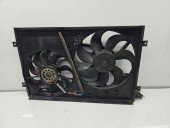 Electroventilator Volkswagen Polo (9N) [Fabr 2001-2008] 6Q0121207F 1.4 Benz BBY 55KW / 75CP