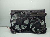 Electroventilator Volkswagen Passat CC (357) [Fabr 2008-2012] 1K0121207BC 2.0 TDI CBBB 125KW / 170CP