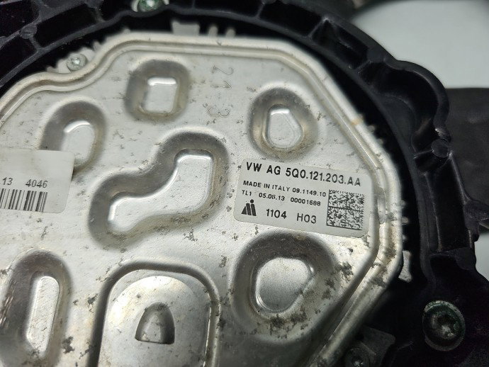 Electroventilator Skoda Octavia 3 (5E3) [Fabr 2012-2020] 5Q0121203AA 1.4 TSI CXSA 90KW / 122CP