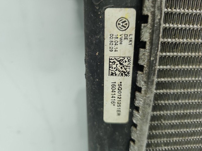 Radiator apa AUDI A3 (8V1) [Fabr 2012-2017] 5Q0121251ER 2.0 TDI CRBC 110KW / 150CP