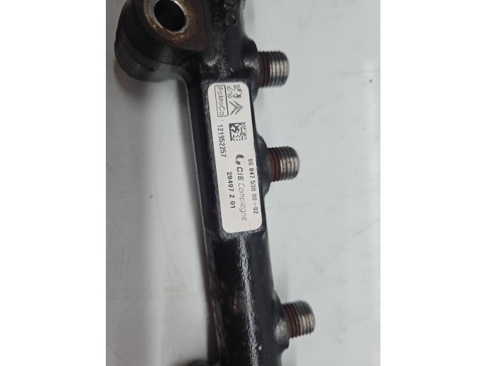 Rampa injectoare PEUGEOT 508 [Fabr 2010-2018] 9684753080 1.6 HDI DV6C 82KW / 112CP