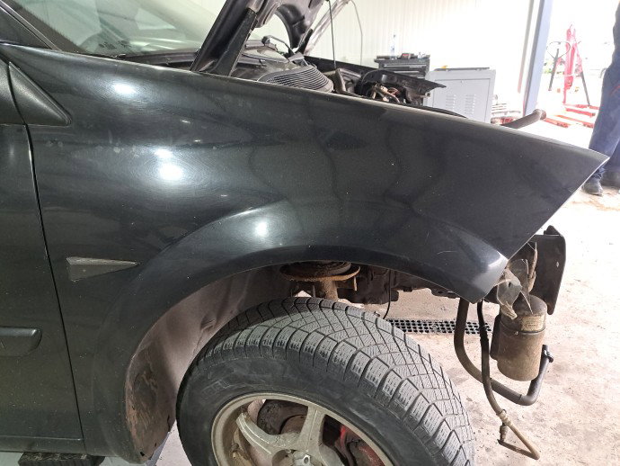 Aripa dreapta fata Renault Megane 2 [Fabr 2002-2008] Berlina GRI