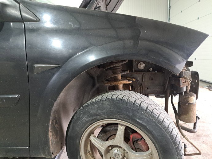 Aripa dreapta fata Renault Megane 2 [Fabr 2002-2008] Berlina GRI