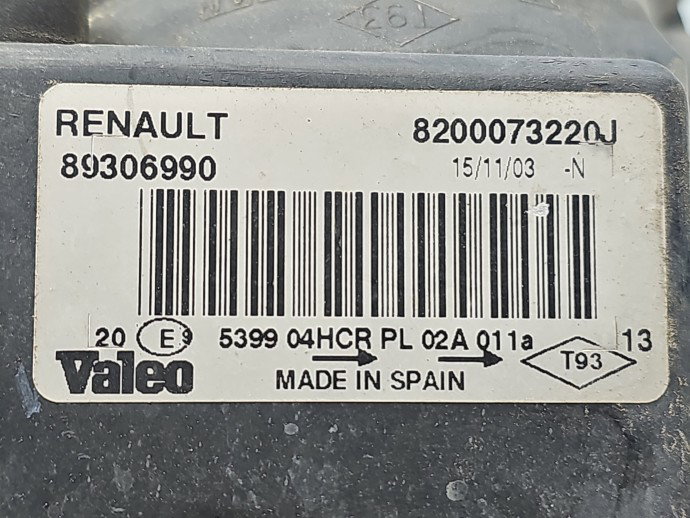 Far stanga Renault Megane 2 [Fabr 2002-2008] Berlina 89306990