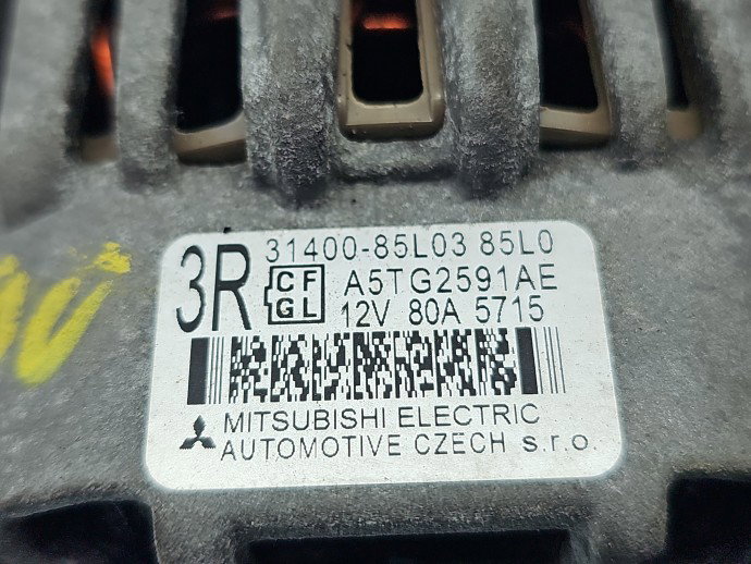 Alternator Suzuki Swift 4 (MH) [Fabr 2010-prezent] 31400-85L03 1.2 Benz K12B 69KW / 94CP