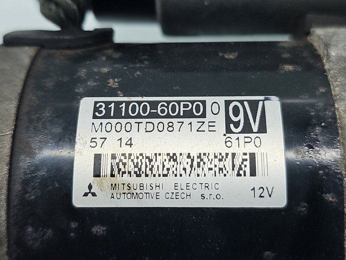 Electromotor Suzuki Swift 4 (MH) [Fabr 2010-prezent] 31100-60P00 1.2 Benz K12B69KW / 94CP