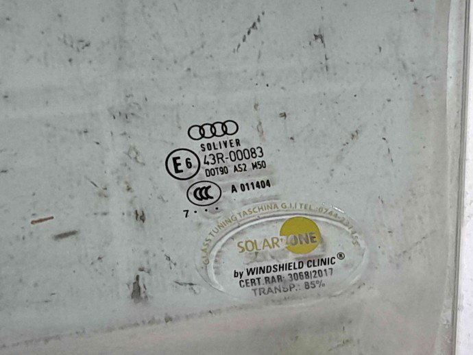 Geam usa stanga fata OEM Audi A6 (4F2, C6) [Fabr 2004-2010] 2.0 BRE