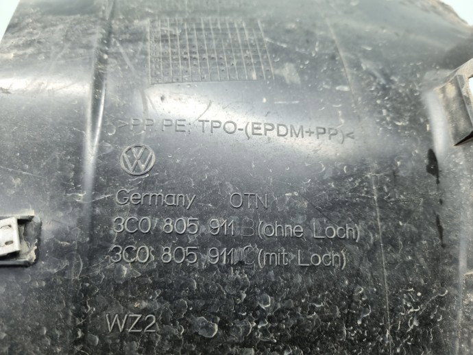 Carenaj roata stanga fata Volkswagen Passat B6 (3C2) [Fabr 2005-2010] Break  3C0805911B