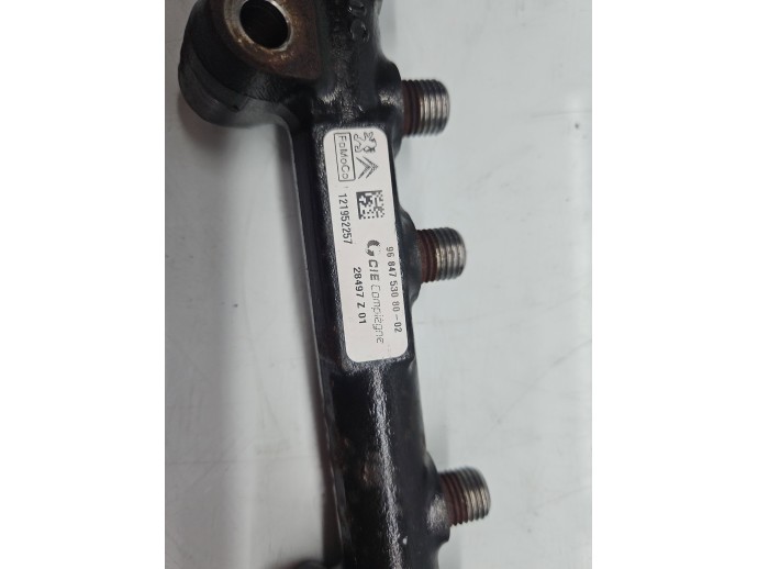 Rampa injectoare PEUGEOT 3008 [Fabr 2009-2016] 9684753080 1.6 HDI DV6C 82KW / 112CP