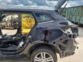 Aripa stanga spate Renault Megane 3 [Fabr 2008-2015] Break 040 Negru Unilack