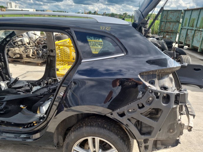 Aripa stanga spate Renault Megane 3 [Fabr 2008-2015] Break 040 Negru Unilack