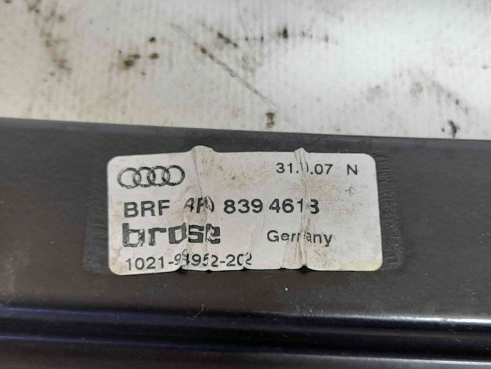 Macara geam stanga spate 4F0839461B Audi A6 (4F2, C6) [Fabr 2004-2010] 2.0 BRE