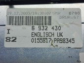  Radio CD Bmw 3 (E46) [Fabr 1998-2005] 6932430