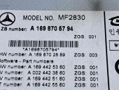  Radio CD Mercedes Clasa B (W245) [Fabr 2005-2011] A1698706794