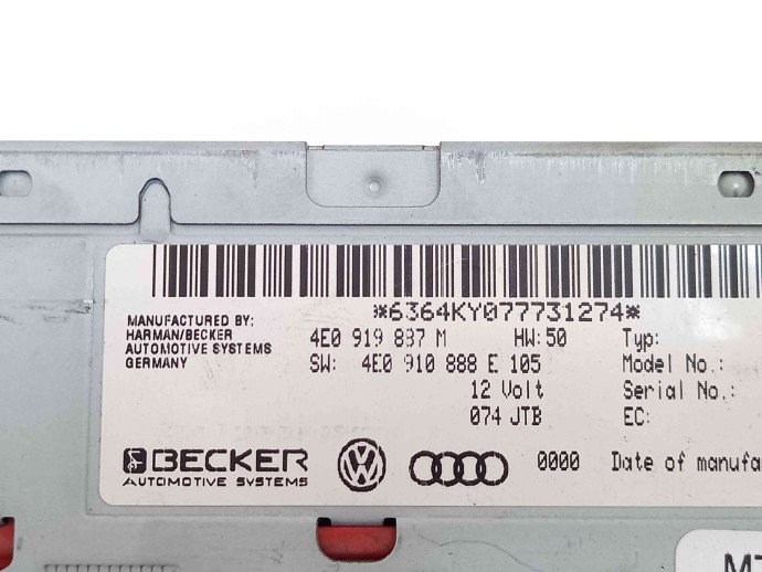 Modul navigatie 4E0910888E Audi A6 (4F2, C6) [Fabr 2004-2010] 