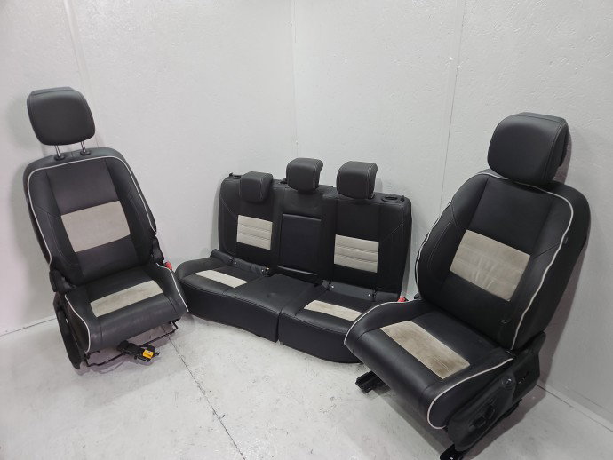 Set scaune cu bancheta piele Renault Megane 3 [Fabr 2008-2015] OEM