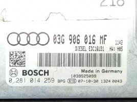 Calculator motor ECU 03G906016MF Audi A6 (4F2, C6) [Fabr 2004-2010] 2.0 BRE
