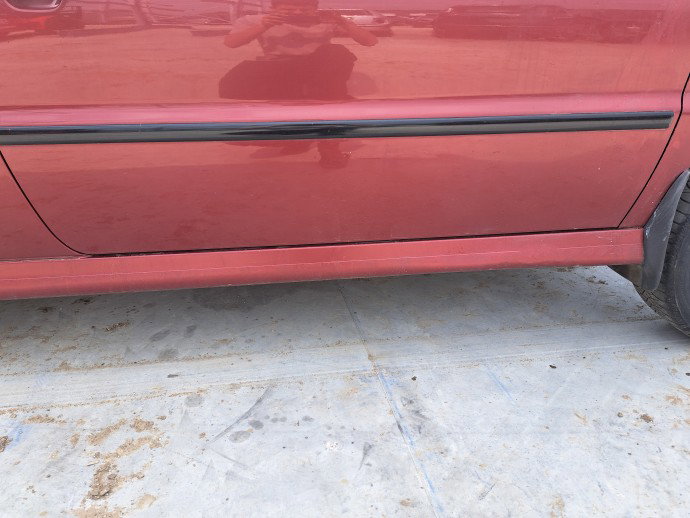 Usa dreapta fata Volkswagen Polo (6N2) [Fabr 1995-2000] Coupe ROSU