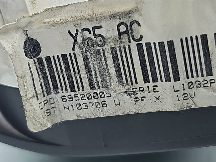 Panou comanda clima Renault Symbol 2 [Fabr 2008-2012] 69520005