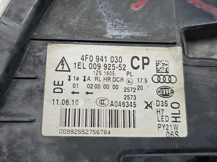 Far dreapta AUDI A6 (4F2, C6) [Fabr 2004-2010] Berlina Facelift 4F0941030