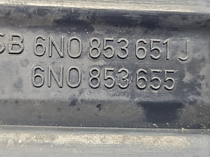 Grila bara fata Volkswagen Polo (6N2) [Fabr 1995-2000] Coupe 6N0853651J