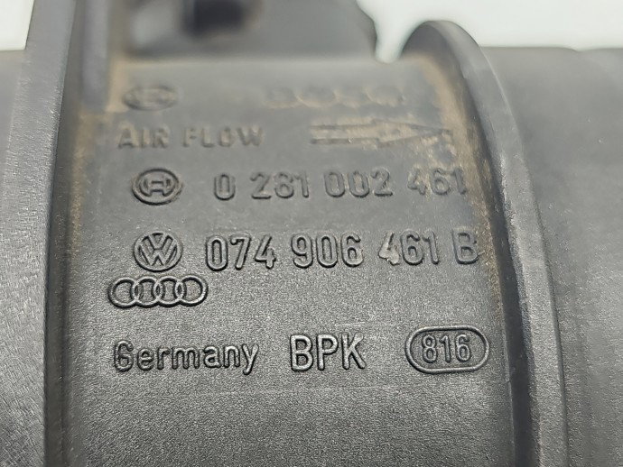 Debitmetru aer Volkswagen Passat B6 (3C2) [Fabr 2005-2010] 074906461B 2.0 TDI 100 KW / 136 CP