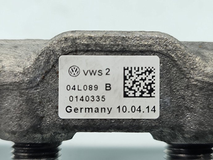 Rampa injectoare Volkswagen Golf 7 (5G) [Fabr 2014-prezent] 04L089B 2.0 TDI CRBC 110KW / 150CP