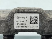 Rampa injectoare Volkswagen Golf 7 (5G) [Fabr 2014-prezent] 04L089B 2.0 TDI CRBC 110KW / 150CP