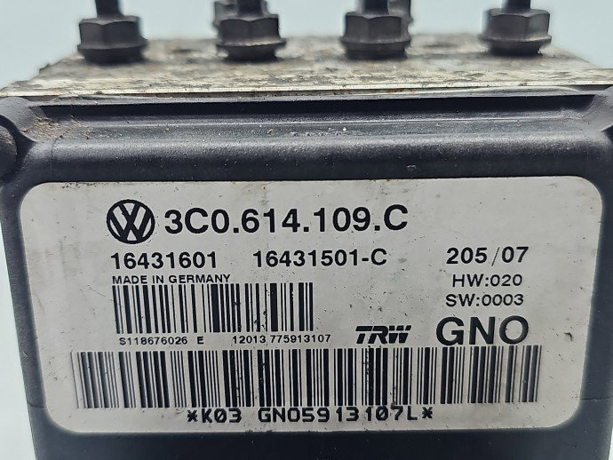 Pompa ABS Volkswagen Passat B6 (3C2) [Fabr 2005-2010] 3C0614109C 2.0 TDI 100 KW / 136 CP
