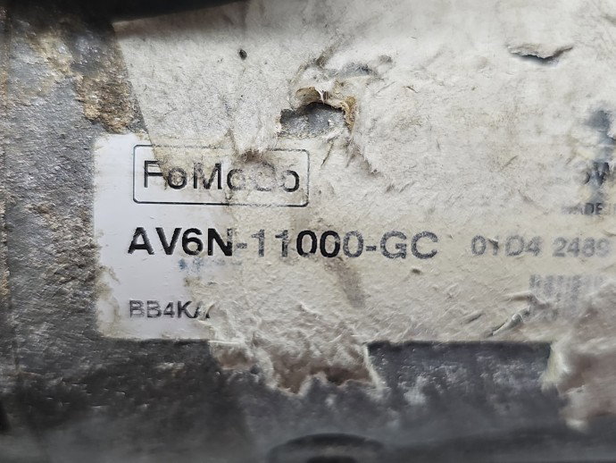 Electromotor Ford C-Max 2 [Fabr 2010-2015] AV6N-11000-GC 1.6 TDCI T3DB70KW / 95CP