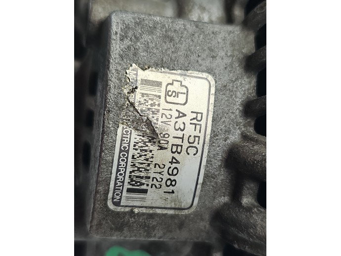 Alternator Mazda 6 Hatchback (GG) [Fabr 2002-2008] A3TB4981 2.0 RF 100KW / 136CP