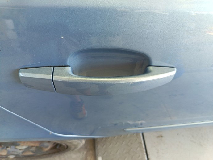 Maner usa dreapta spate Opel Corsa D [Fabr 2006-2013] Hatchback ALBASTRU
