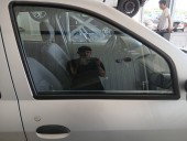 Geam usa dreapta fata Dacia Logan (LS) [Fabr 2004-2012] Berlina  OEM