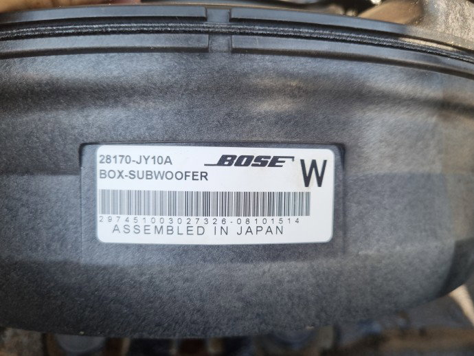 Subwoofer Renault Koleos 1 [Fabr 2008-2015] 28170-JY10A
