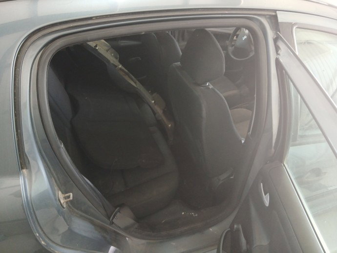 Cheder usa dreapta spate PEUGEOT 207 Sedan [Fabr 2007-2012] Berlina cu hayon  OEM