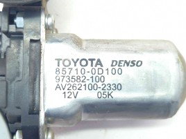 Motoras geam dreapta fata 85710 Toyota Yaris (P9) [Fabr 2005-2011] 1.0