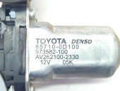 Motoras geam dreapta fata 85710 Toyota Yaris (P9) [Fabr 2005-2011] 1.0