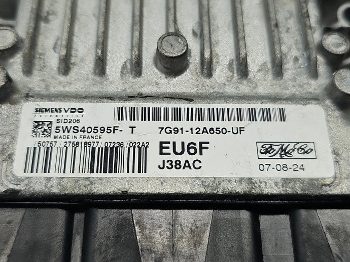Calculator motor ECU Ford Mondeo 4 [Fabr 2007-2015] 7G91-12A650-UF 2.0 TDCI QXBA 103KW / 140CP