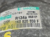 Compresor clima Volkswagen Touran (1T1, 1T2) [Fabr 2003-2010] 1K0820859F 2.0 TDI 100 KW / 136 CP