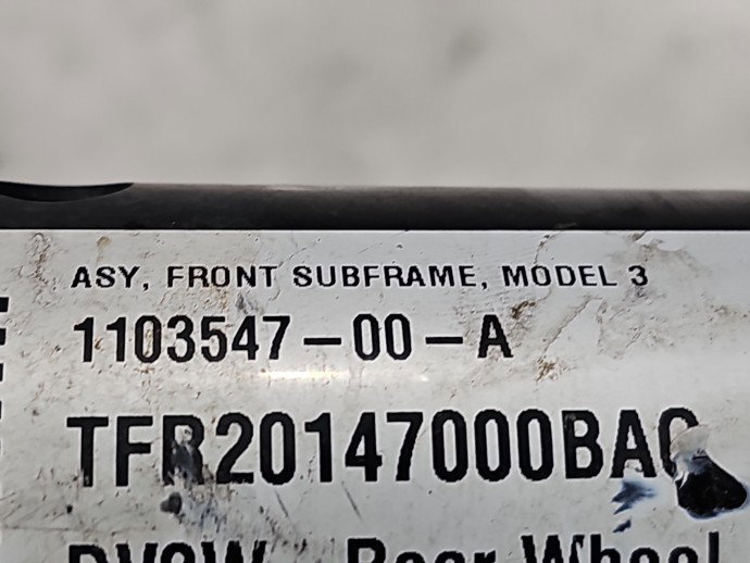 Punte fata TESLA Model 3 [Fabr 2020-2025]Single Motor 208KW / 283CP