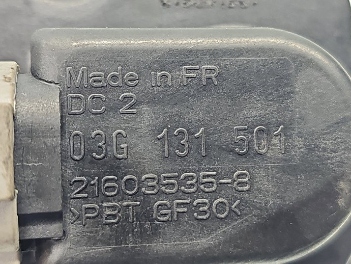 Supapa EGR AUDI A3 (8P1) [Fabr 2003-2012] 03G131501 2.0 TDI 100 KW / 136 CP