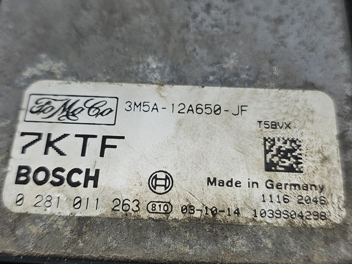 Calculator motor ECU Ford C-Max 1 [Fabr 2007-2010] 3M5A-12A650-JF 1.6 TDCI G8DA 80 kW / 109 CP