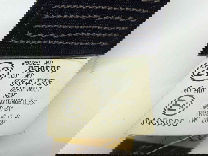 Centura spate mijloc 7E6070 Toyota Yaris (P9) [Fabr 2005-2011] 1.0