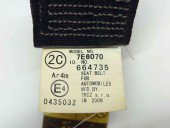 Centura spate mijloc 7E6070 Toyota Yaris (P9) [Fabr 2005-2011] 1.0