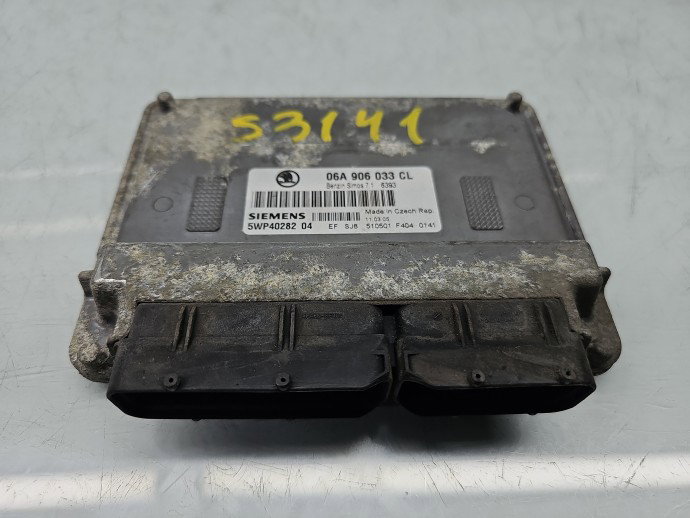 Calculator motor ECU Skoda Octavia 2 (1Z3) [Fabr 2004-2013] 06A906033CL 1.6 Benz BGU 75KW / 102CP