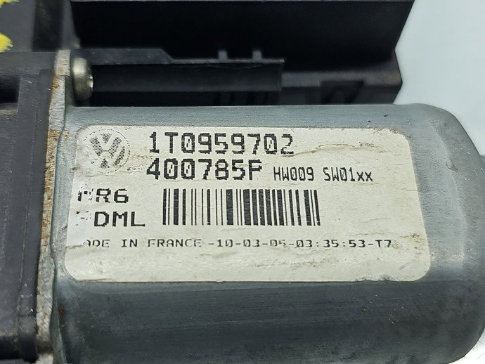 Motoras geam dreapta fata Skoda Octavia 2 (1Z3) [Fabr 2004-2013] 1T0959702
