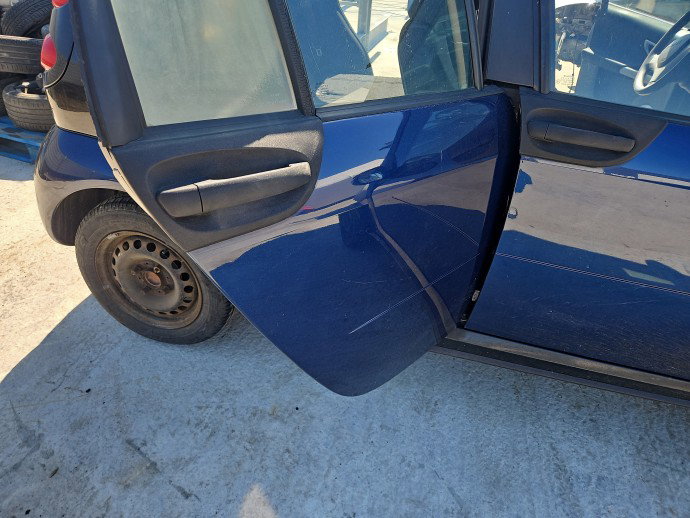Usa dreapta spate SMART ForFour [Fabr 2004-2006] Berlina  ALBASTRU