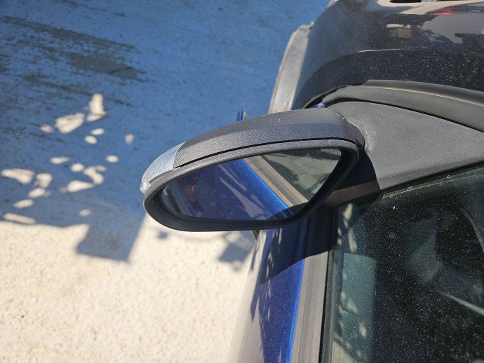 Oglinda stanga SMART ForFour [Fabr 2004-2006] Berlina  ALBASTRU