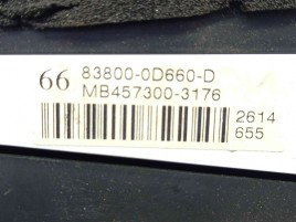 Ceas bord 838000D660D Toyota Yaris (P9) [Fabr 2005-2011] 1.0